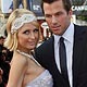 Socialite Paris Hilton and her friend Doug Reinhardt arrive on red carpet for screening of film `Inglourious Basterds` at 62nd Cannes Film Festival